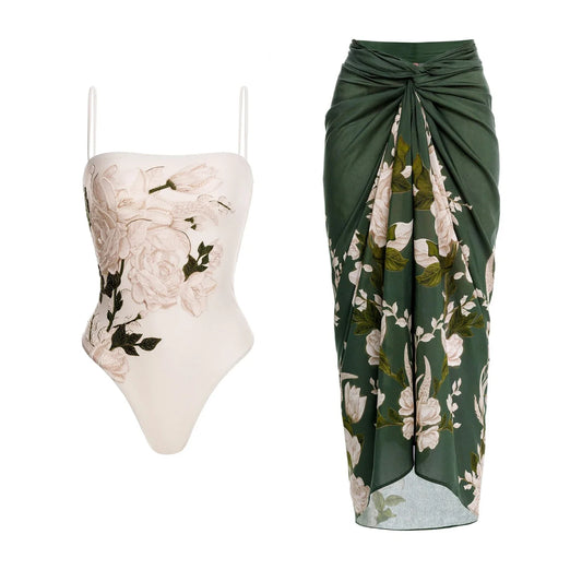 Inspired Bathing Suit With a Contemporary Edge