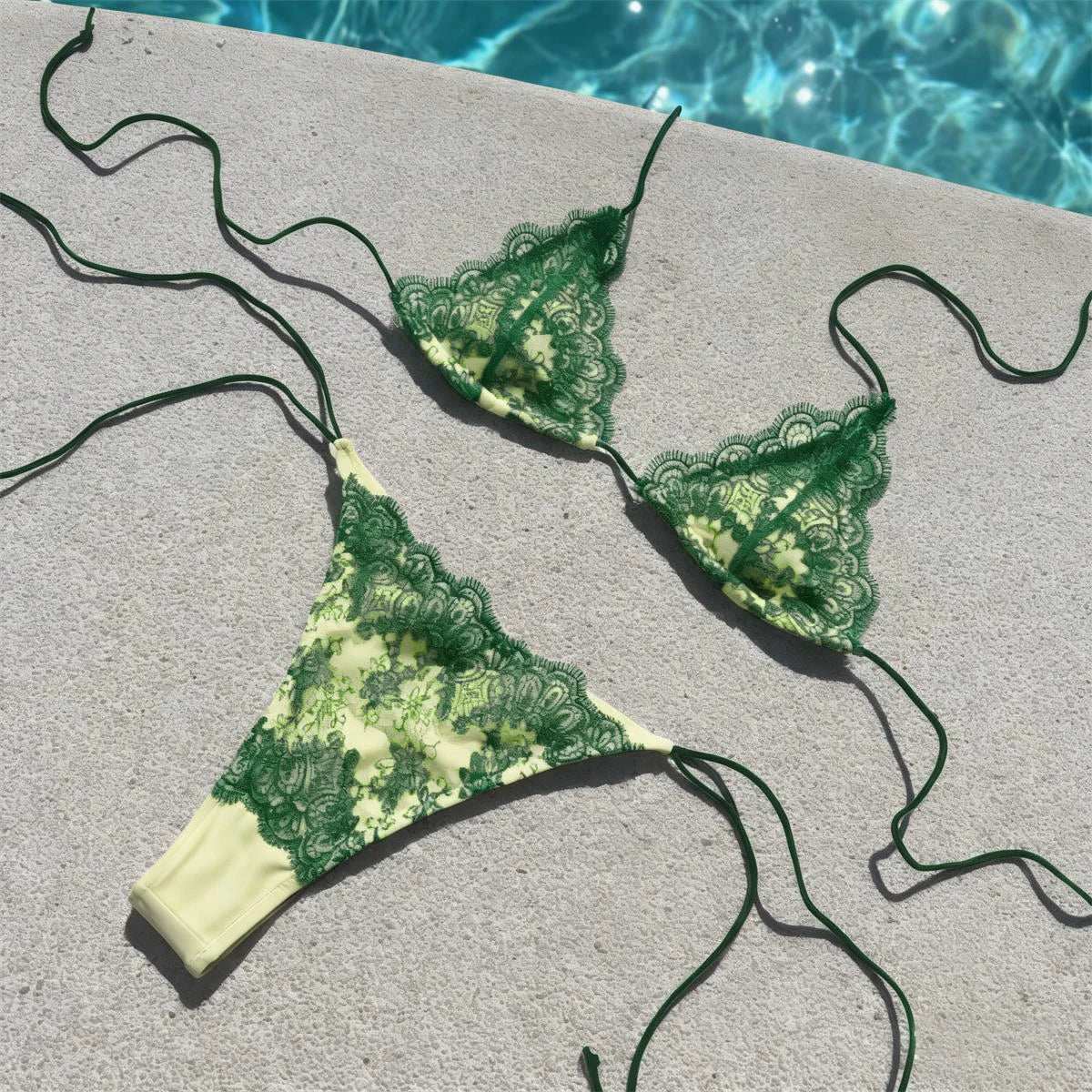 Finely Styled Bathing Suit With a Classic Look