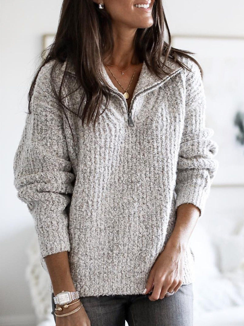 LM | Vintage sweater with zipper