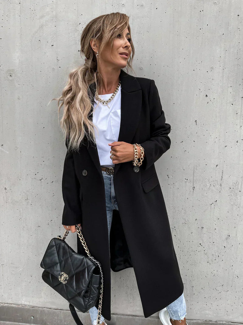 LM | elegant warm ladies coat