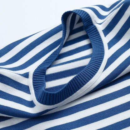 LM | Striped pullover shirt
