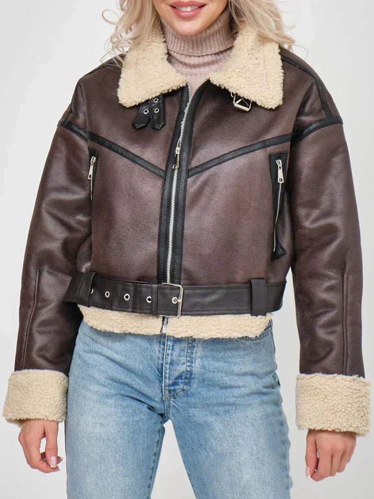 LM | Classic cuffed jacket for women