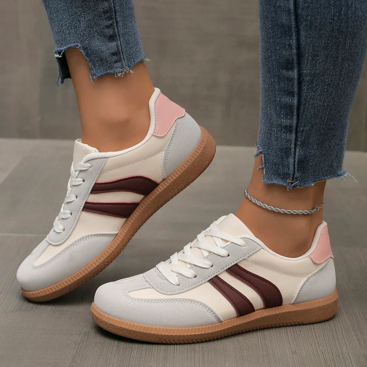 Sleek And Supportive Orthopedic Sneakers