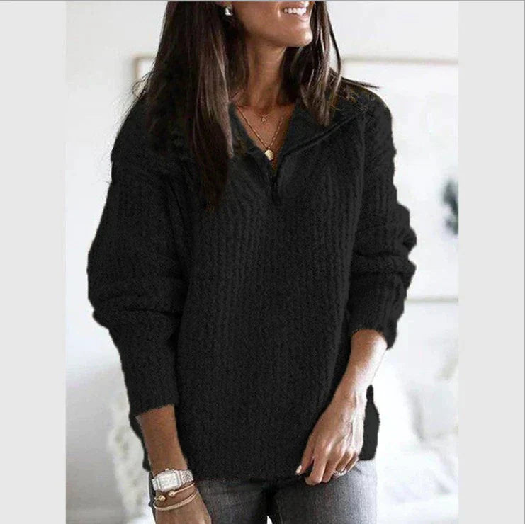 LM | Vintage sweater with zipper
