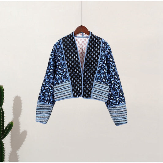 LM | stylish printed summer coat