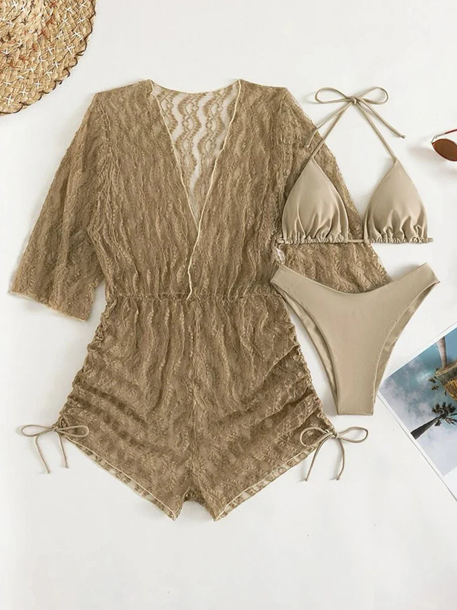 Sophisticated Bathing Suit With a Clean Classic Look