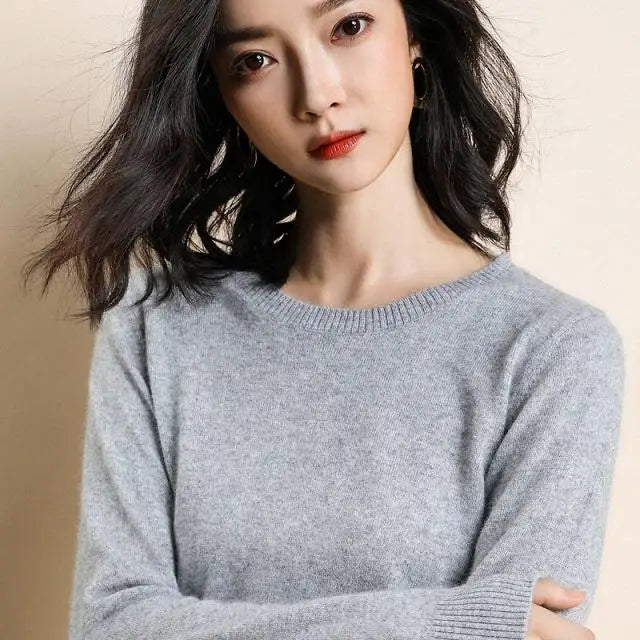 LM | Knitted sweater for women