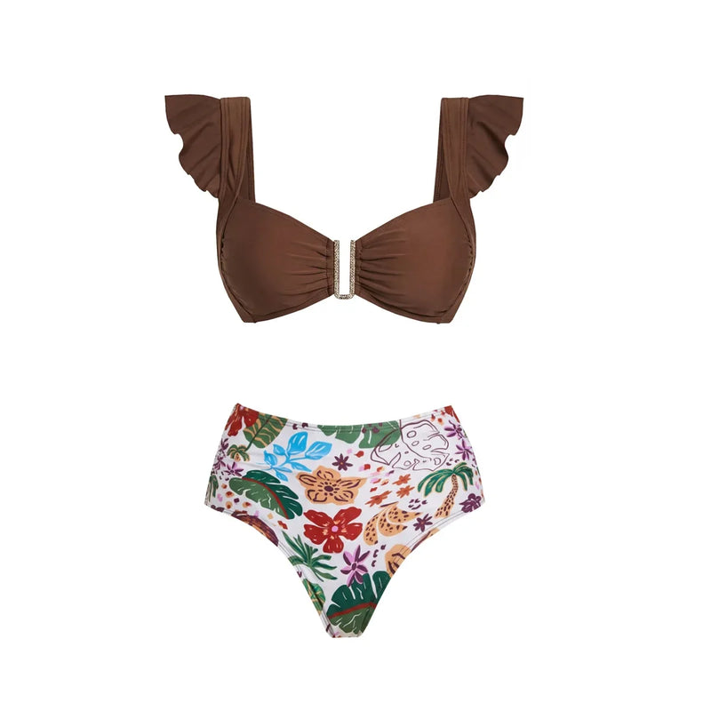 Inspired Bathing Suit With a Contemporary Edge