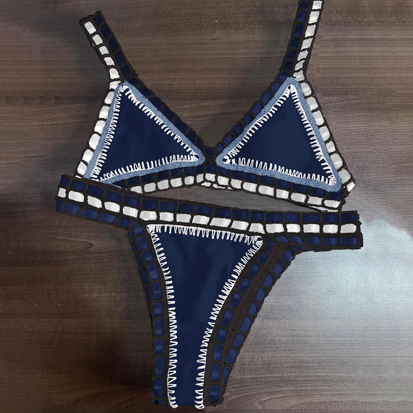 Inspired Bathing Suit With a Contemporary Edge