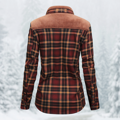 LM | Flannel hiking jacket for women