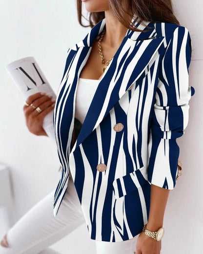 LM | SnakeBlazer I Blazer with snake print for women