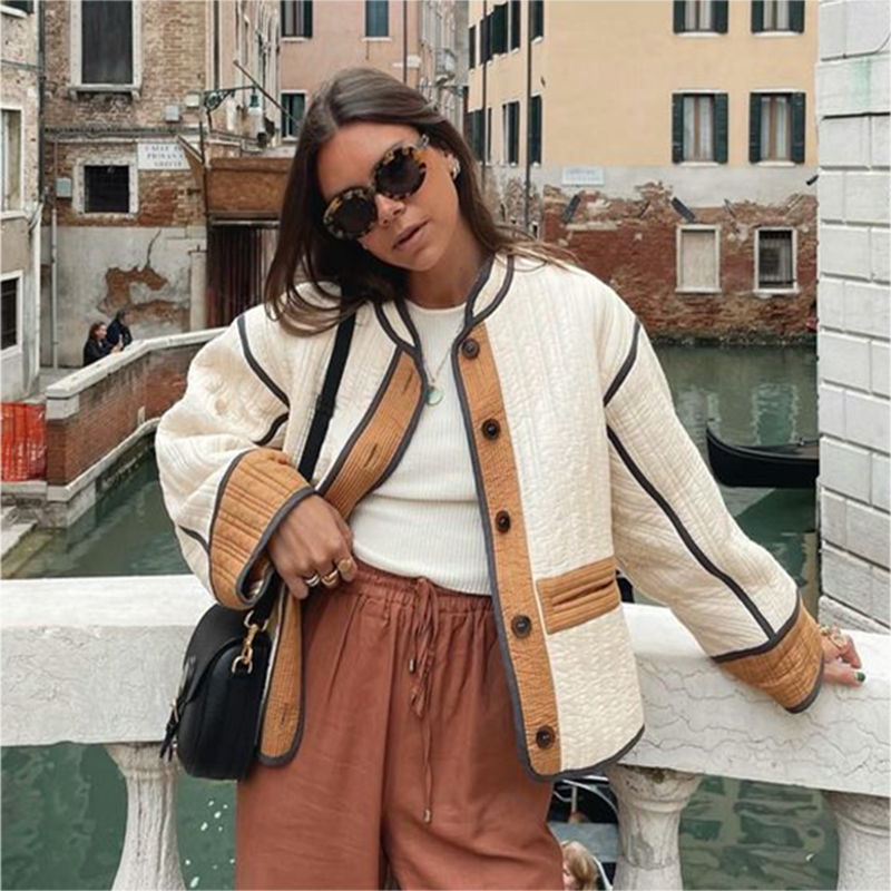 LM | Comfortable oversized jacket for women