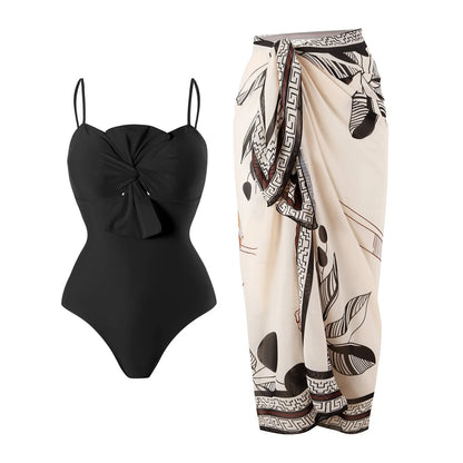 Beautifully Finished Bathing Suit in a Timeless Design