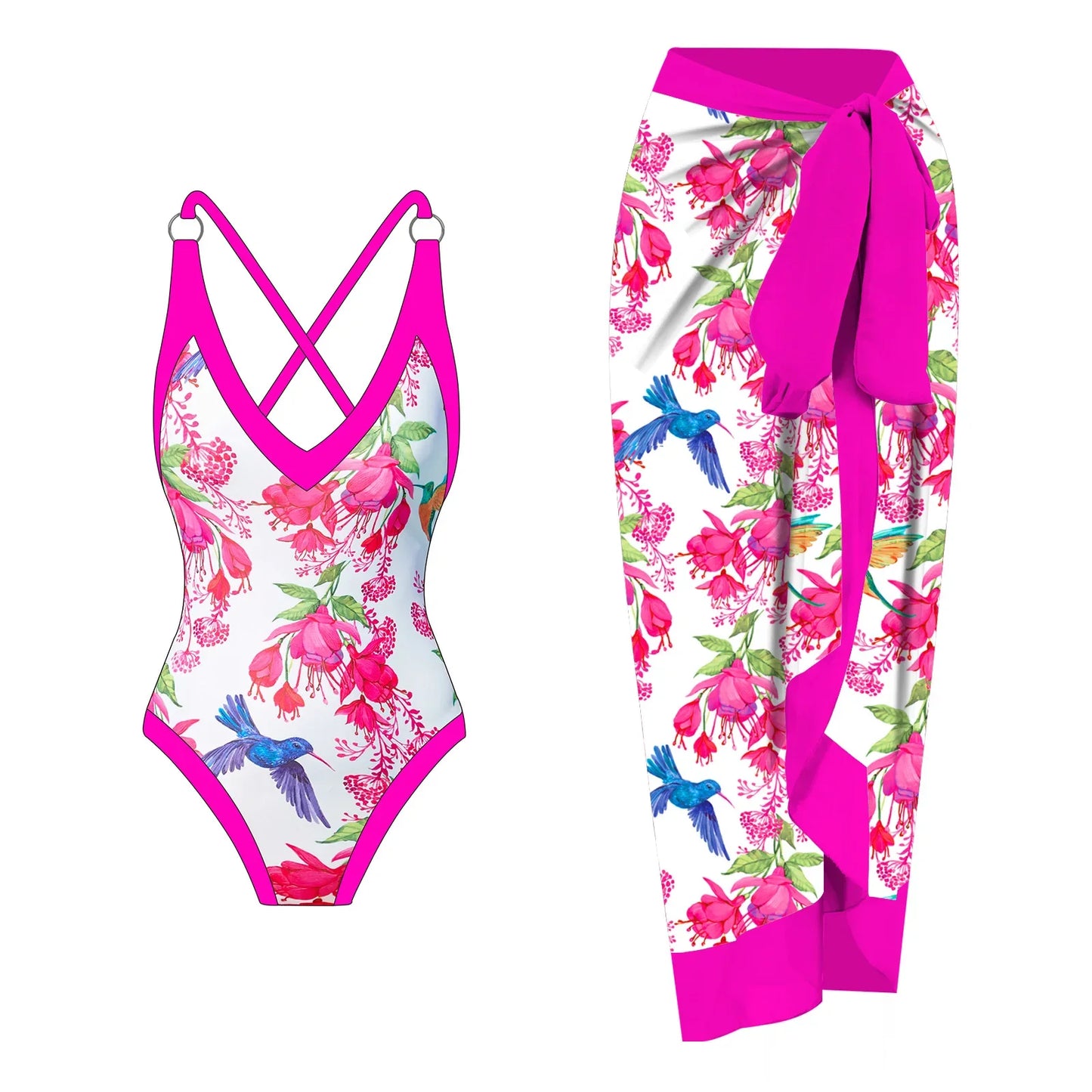 Classic Designed Bathing Suit in a Timeless Cut