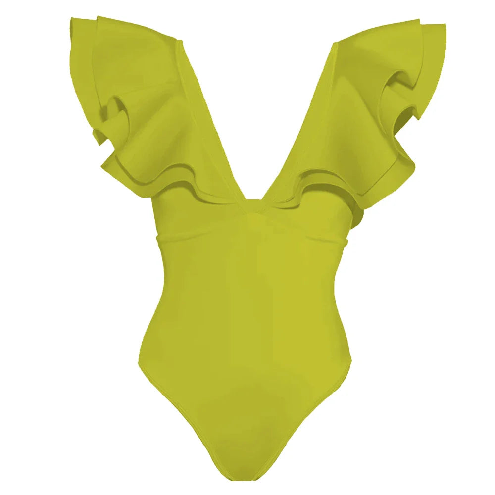 Inspired Bathing Suit With a Contemporary Edge