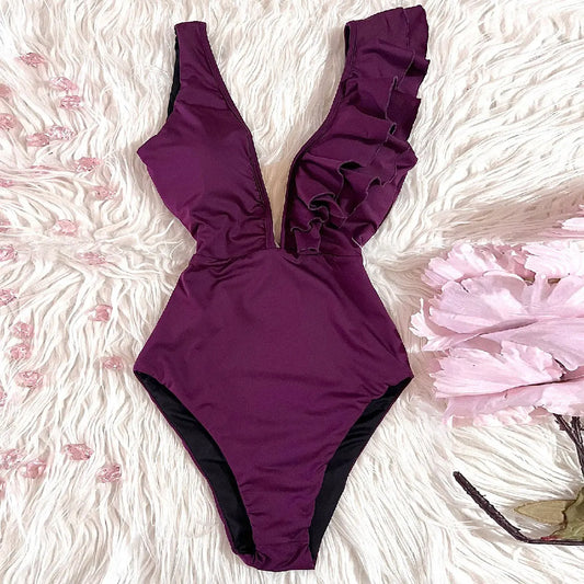 Beautifully Finished Monokini in a Timeless Design