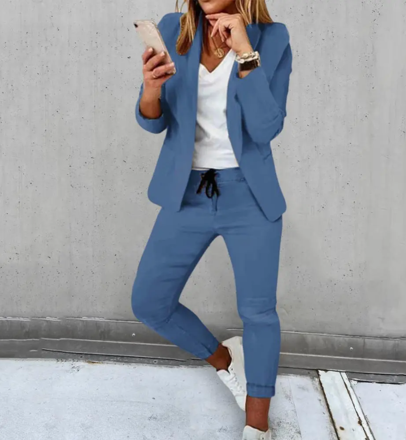 LM | Two-piece blazer suit set