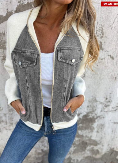 LM | modern jacket with denim