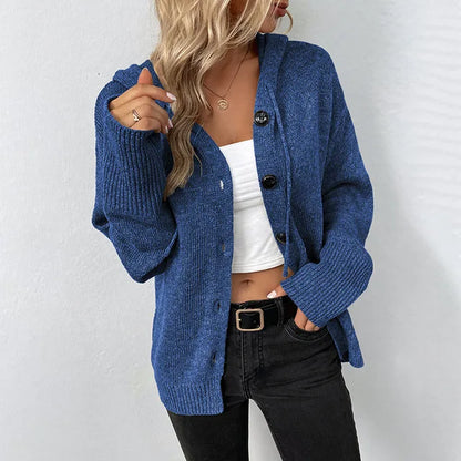 LM | Cozy cardigan with hood