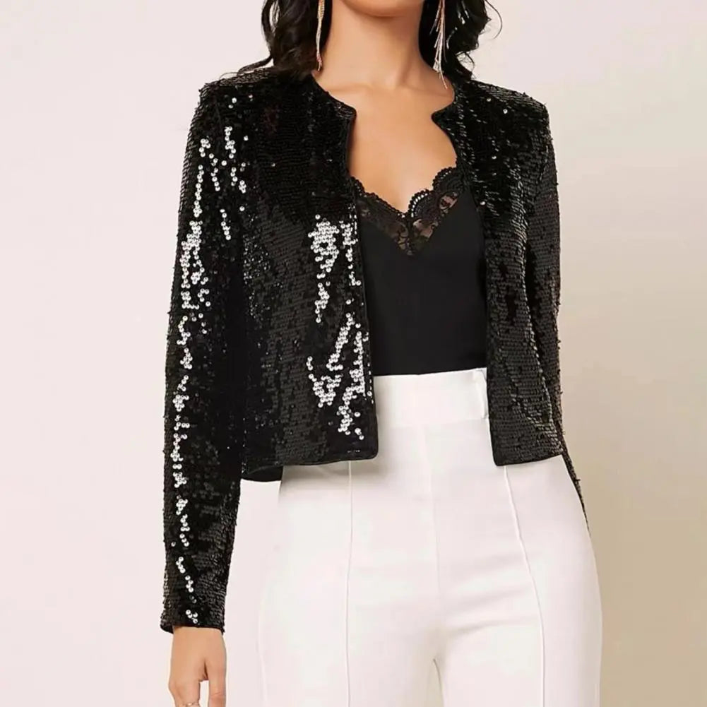 LM | elegant sequin blazer