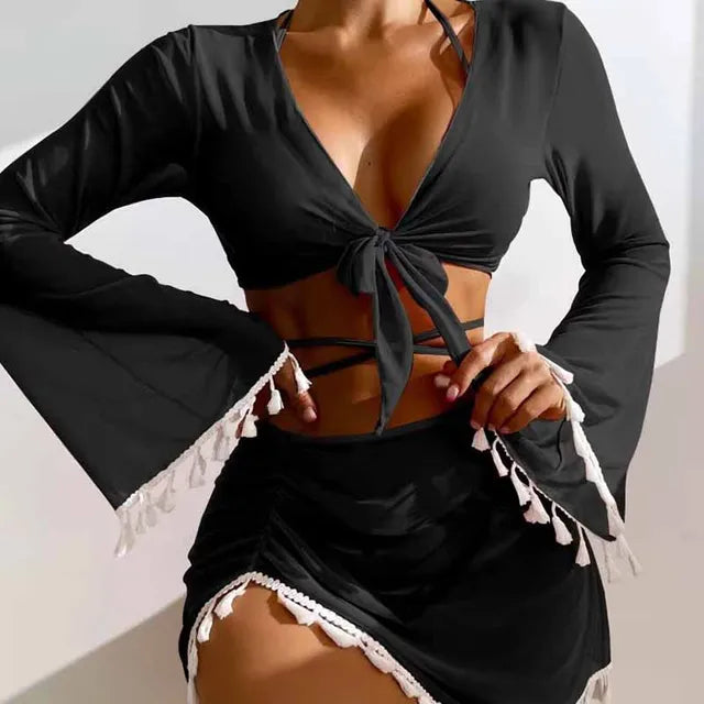 Eliza® | Tassel Bikini Set for