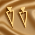 Triangle-shaped Earrings