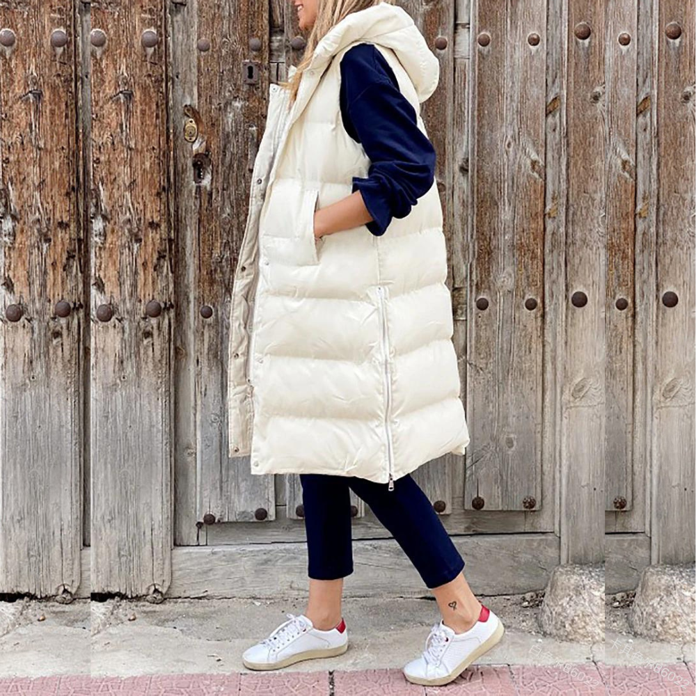 LM | Long bodywarmer for women