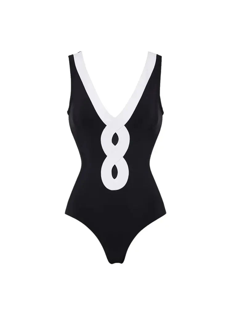 V-Neck Swimsuit