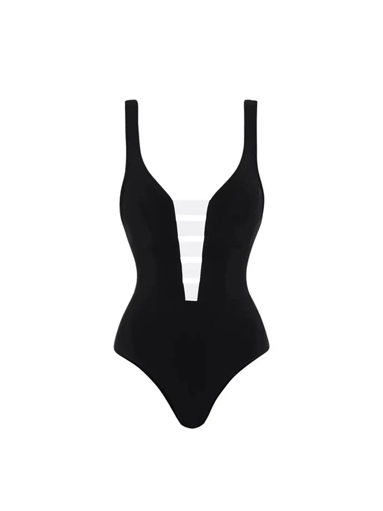 V-Neck Swimsuit