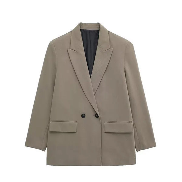 LM | elegant long-sleeved blazer with a structured design