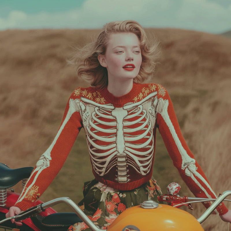 Timeless Vintage Style Jumper