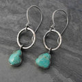 Natural Turquoise Stone Earrings