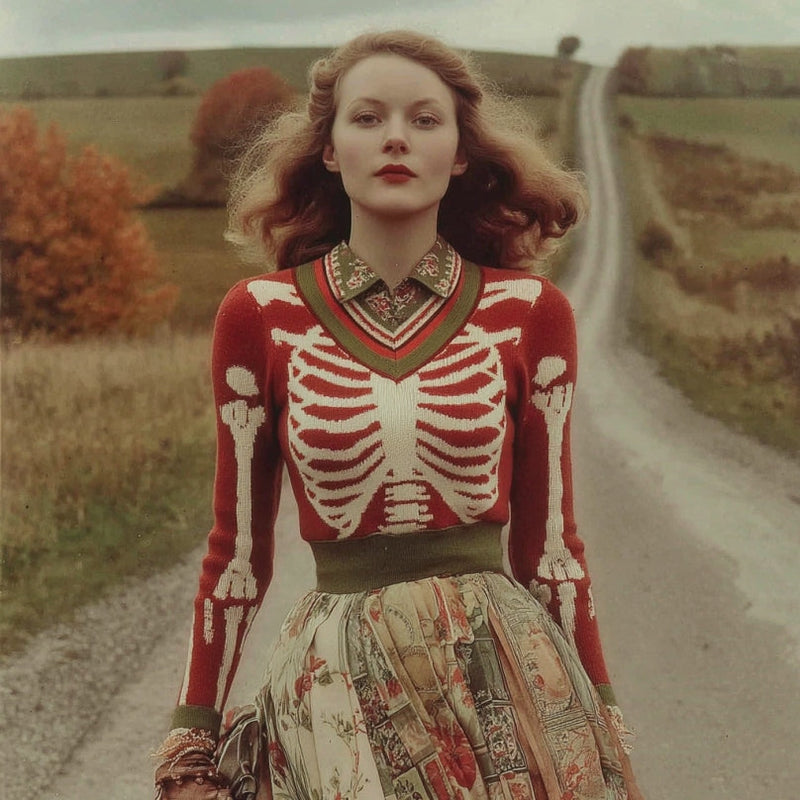 Timeless Vintage Style Jumper