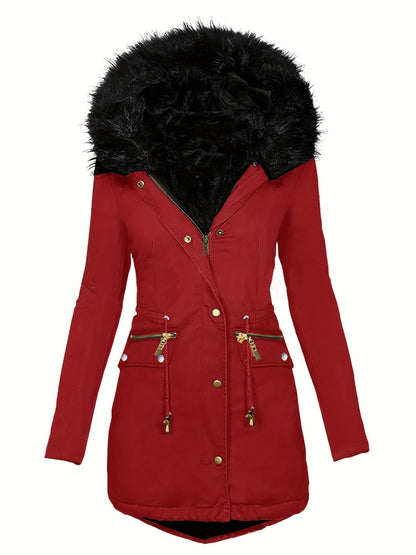LM | Cozy fur coat for women