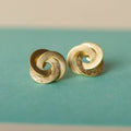 Golden Braid Earrings