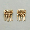 Golden Dangling Earrings