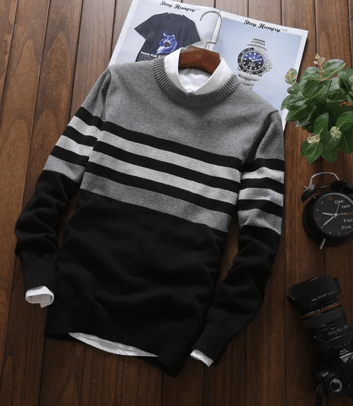LM | Casual wool sweater for men