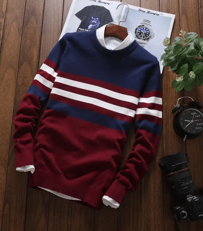 LM | Casual wool sweater for men