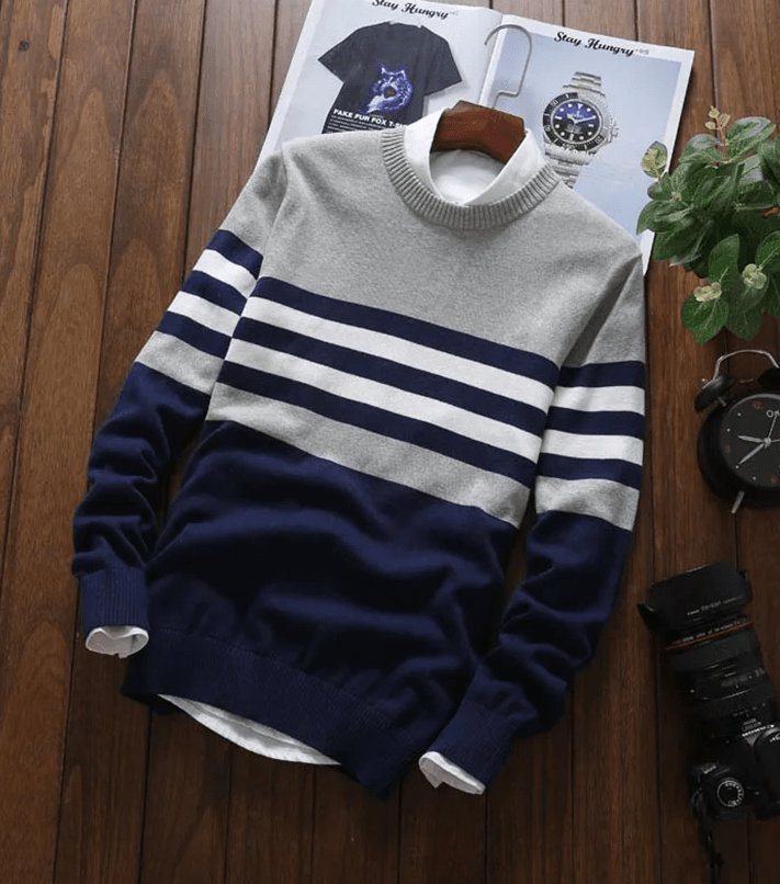 LM | Casual wool sweater for men
