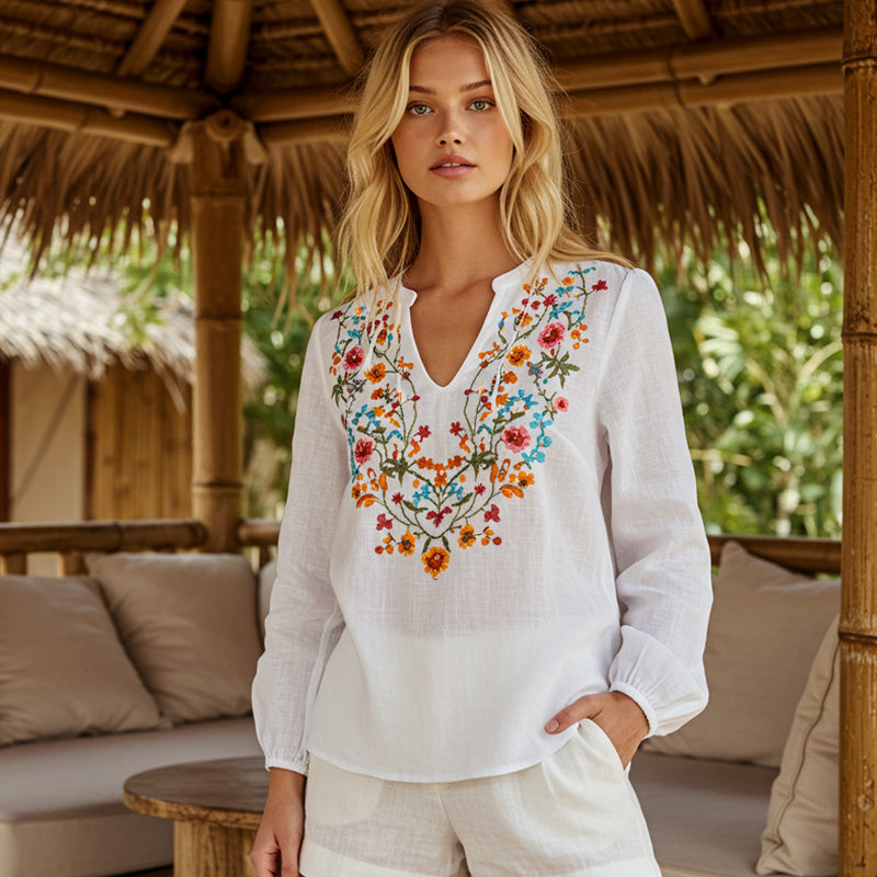 Timeless Vintage Style Blouse