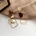 Golden Brown Earrings