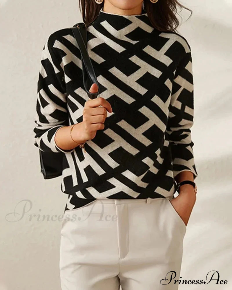 Gracefully Designed Sweater