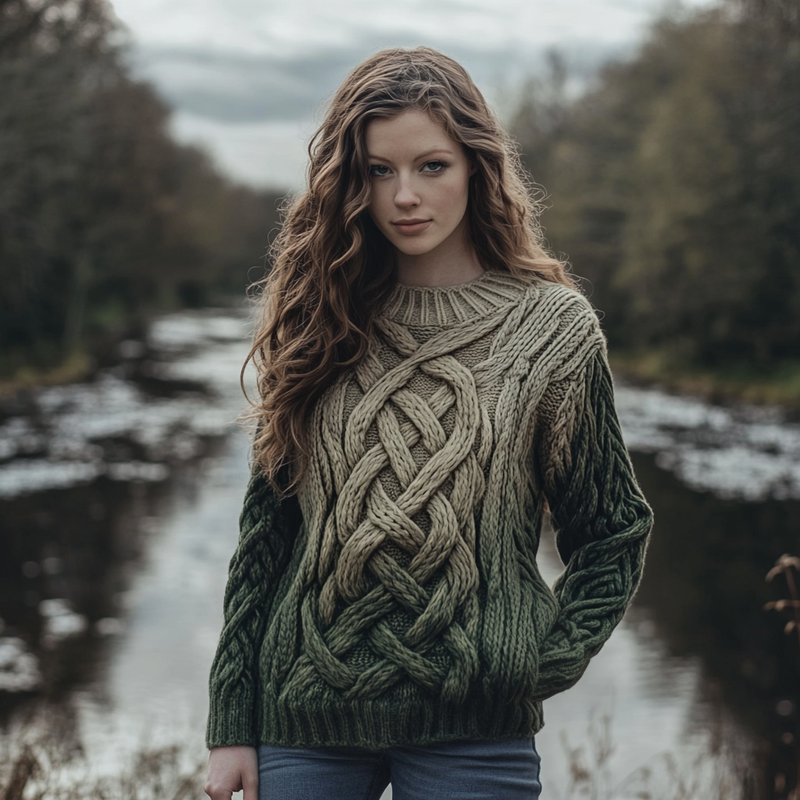 Timeless Vintage Style Jumper