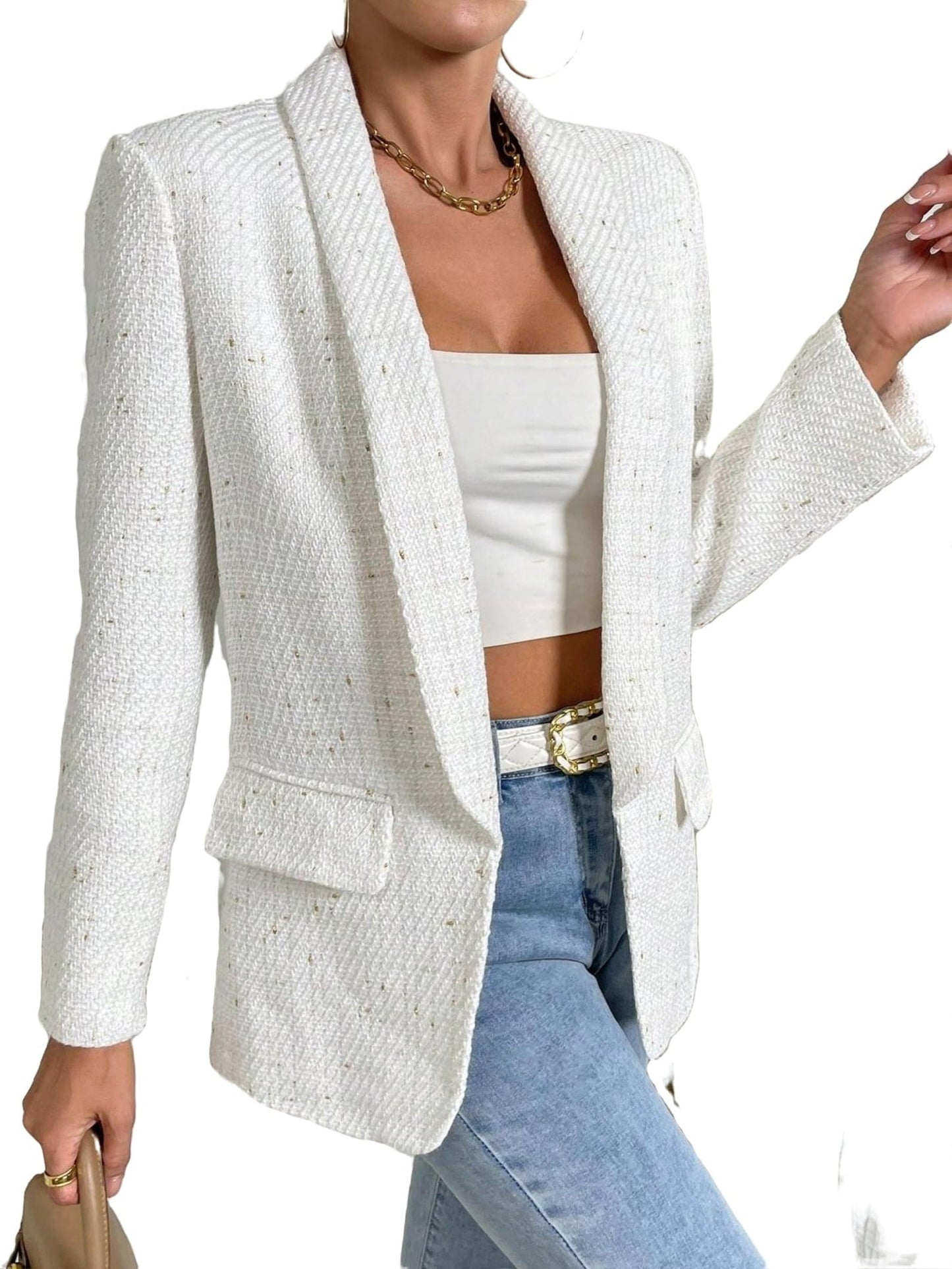 LM | Clara - Checked blazer
