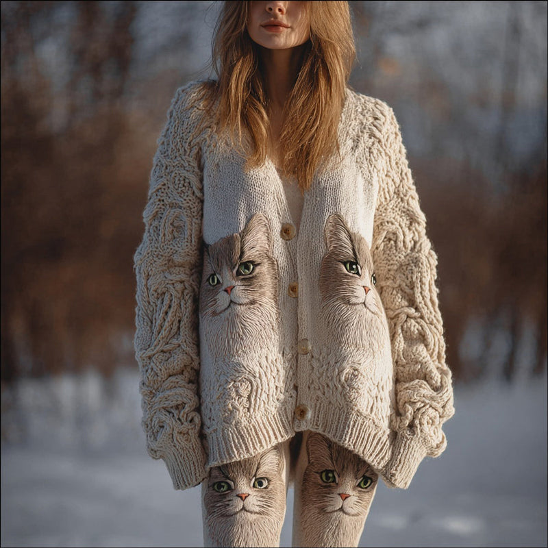 Timeless Vintage Style Cardigan