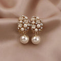 Flower Pearl Earrings
