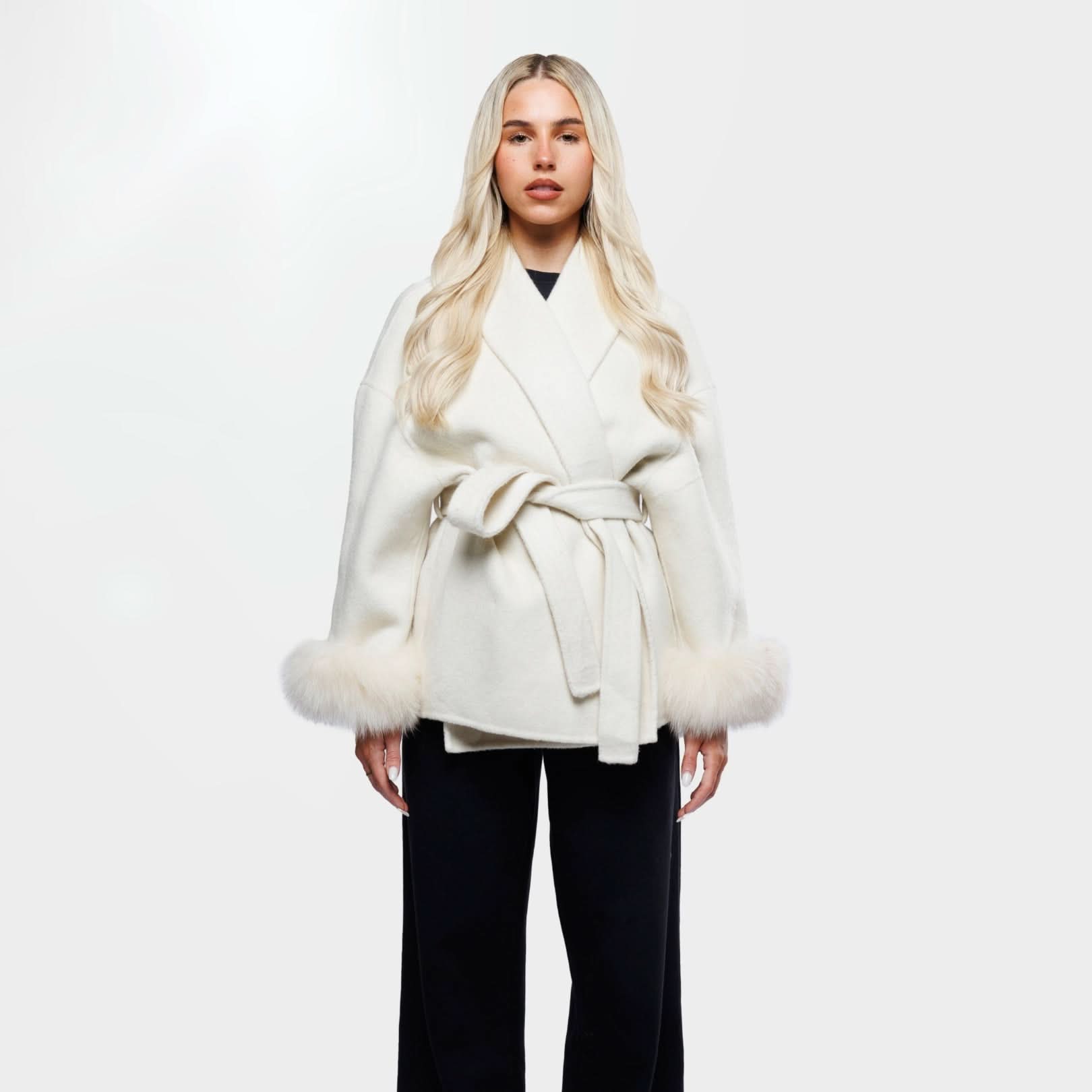 Classic Vintage Coat with a Flattering Fit