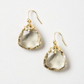 Crystal Gold Earrings