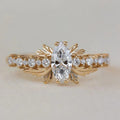 Starlight Zirconia Gold Ring