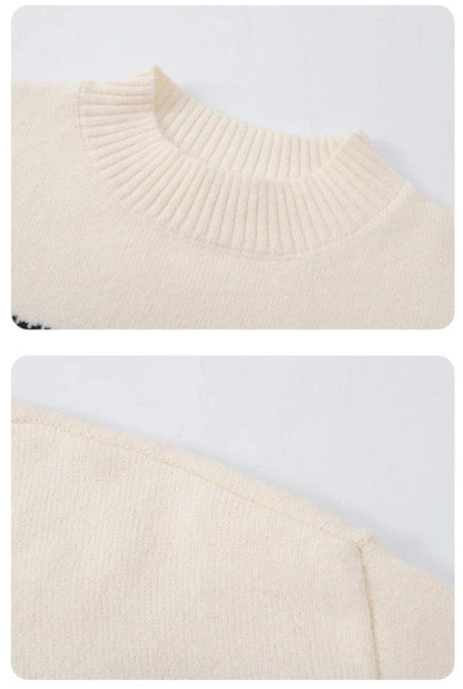 LM | Striped knitted cute sweater